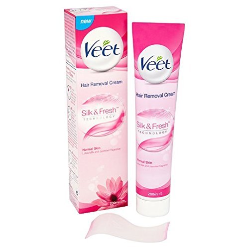 3 X VEET 3 MINUTE HAIR REMOVAL CREAM NORMAL 3X100ML LOTUS MILK & JASMINE
