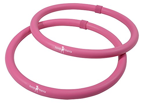 Hoopomania Arm Hoop, Mini Hula Hoop Set mit Schaumstoffüberzug, 2-teilig, je 0,25kg - 2