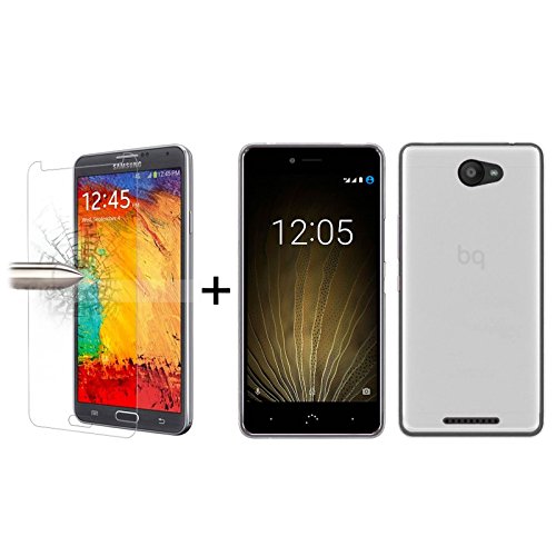 TBOC Pack Funda de Gel TPU Transparente Protector Pantalla Vidrio Templado para bq Aquaris U - bq Aquaris U Lite 5 0 Pulgadas Funda de Silicona Ultrafina y Flexible Protector de pantalla Resistente a Golpes Ca das y Ara azos reviews TBOC Pack Funda de Gel TPU Transparente Protector Pantalla Vidrio Templado para bq Aquaris U - bq Aquaris U Lite 5 0 Pulgadas Funda de Silicona Ultrafina y Flexible Protector de pantalla Resistente a Golpes Ca das y Ara azos