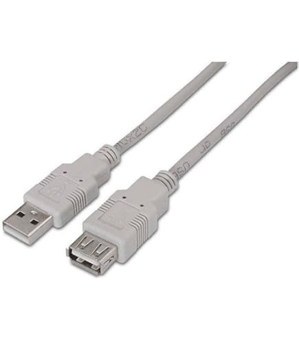 C&E 5 Pack USB 2.0 A Male To Micro 5pin Male 28/24AWG Ferrite Cable White 3 Feet
