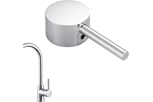DOKRIN Maniglie per rubinetti 1 Pezzi Maniglia Miscelatore Doccia, Maniglia A Leva Per Rubinetto Per Rubinetto A Maniglia Singola Con Cartuccia Da 50Mm Di Diametro Rubinetto Dell'Acqua Hd
