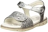  Chicco Mädchen Crema Durchgängies Plateau Sandalen, Silber (Argento/020 020), 22 EU