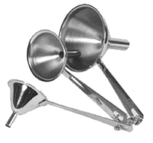Culinary Accessories Canning &amp; Funnels 3-Piece Funnel Set 5 8 and 12 mm Stainless Steel 221165