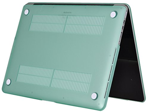 Topideal 3 in 1 gummierte matt Hard Shell Schutzhülle für Apple 39,1 cm/15 Zoll MacBook Pro mit Retina-Display (Modell: A1398) + Tastatur Cover + Displayschutzfolie - 4
