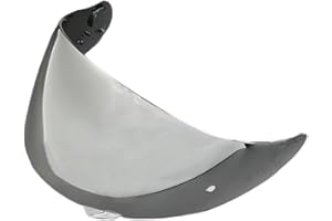 MOONTOGO Helmet Shields for SHOEI GT Air,Neotec,CNS-1,TC-5,TC-9,GT Air 2 Helmet Faceshield Visor Lens (Silver)