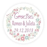 Personalizado Pegatinas perfectas para su boda, fiesta, artesanías hechas a mano, regalos de comida, artesanía de papel, sellos a favor.
