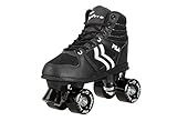 Uso: rodar, bailar FILA SKATES Verve Patines, Adultos Unisex, Negro/Blanco, 37