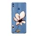Produktbild Homikon Silikon Hülle Karikatur TPU Tasche Handyhülle Transparente Durchsichtig Kirstall Clear Ultra Dünn Schutzhülle Stoßdämpfend Soft Case Cover Etui für Huawei Honor 8X Max - Lotus