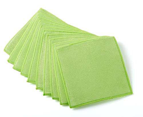 culinarii paño de cocina microfibra con esponja (23 x 23 cm, verde)