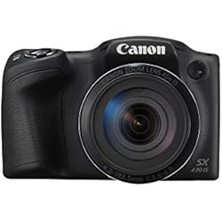 Canon PowerShot SX430 IS - Cámara compacta de 20 MP (Pantalla de 3'', Zoom óptico 45x, WiFi con NFC Activo, Smart Auto, Canon Connect, Creative Filter, Intelligent IS) Negro