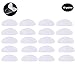 Produktbild 10 Paare Rutschfest Nasenpads Selbstklebend Silikon Klar Brillenpads 1.5mm Weich Kissen zum Brille Sonnenbrille
