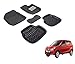 Auto Hub Premium 3D Car Mats For Maruti Suzuki Alto 800 - Black RS.899.00
