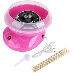 220 V 500 W Mini Máquina Eléctrica de algodón de azúcar DIY Para Cumpleaños Regalo Infantil EU Conector