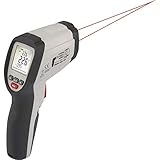 0 Robustes und praktisches Infrarot-Thermometer mit Pistolengriff zur berührungslosen Messung von Temperaturen zwischen -40 °C und 650 °C Vielfältig einsetzbar - egal ob, Zuhause, in der Freizeit oder im Beruf