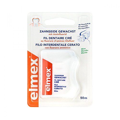 Preisvergleich Produktbild ELMEX Zahnseide gewachst mit Aminfluorid 50 m
