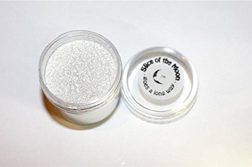 Sparkle Pearl Mica Powder 28 grams, Pearl Pigment Glitter Powder, Cosmetic Mica Powder for Lipsticks, Lip Balm, Bath bombs and More, Slice of the Moon