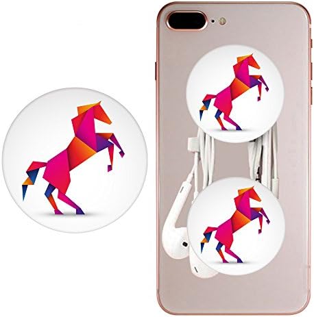 Mobile Phone Holder,Expanding Stand Grip Pop Mount Socket for Smartphones iPhone and Tablets-Unicorn