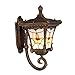 Produktbild Outdoor Wandleuchte Wasserdichte American Outdoor Garten Licht Garten Villa Außerhalb Wandleuchte Aluminiumlegierung + Muster Glas