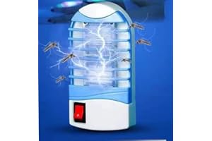 SRN Lampada Antizanzare con Luce UV Alto-efficiente Trappola Uccidi Zanzare Elettrico Insetticida Zanzariera elettrica insetticida anti zanzariera Spina per Casa Giardino Interno,Insetti,Zanzare