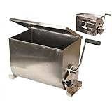 Tamaño: mm 400 x 295 x 320 Amasadora mezcladora manual de carne garhe inox 00900