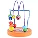 Seguryy 1pc Mini Bead Colorful Wooden Educational Toys Children Kids Gift Wooden Bead Toys for 1 years