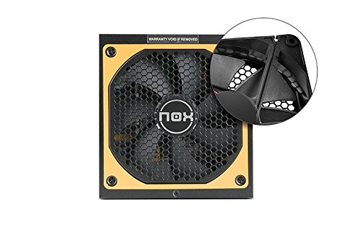 Nox Urano - Fuente Alimentaci  n VX750 80 Plus Bronce PFC Activo  color negro
