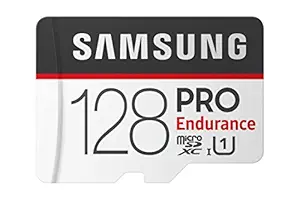 Samsung Pro Endurance 128GB Micro SDXC Card with Adapter -100MB/s U1