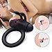 Produktbild Penisring Vibrator, Luvkis Cockring Vibrator mit Klitorisstimulator Silikon Penisring 10-Vibration Sexspielzeug für männer Penisvibratorring Vibration für Männer und Paare