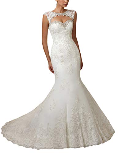 VKStar Audrey Hepburn Rétro Robe Polka Dots Vintage A-line Robe de Soirée Robe Col V de Bal/Fête Mi-longue Robe Pois Femme avec Ceinture Noir L