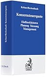 Image de Konzernsteuerquote: Einflussfaktoren, Planung, Messung, Management