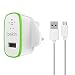 Produktbild Belkin 2,4AMP HOME CHAR 1.2M MICRUSB BRITISH, F8M886DR04-WHT (BRITISH ***UK***)