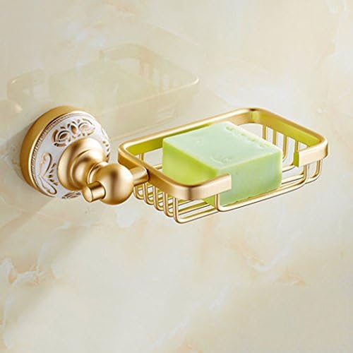 European toilet soap Space aluminum soap box Bathroom soap nets Soap box-C