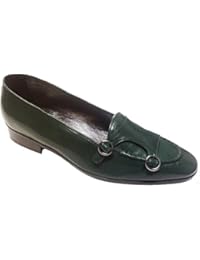 Garofalo Gianbattista Scarpe Uomo Mocassini con Doppia Fibbia in Vitello