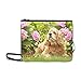 Produktbild WYYWCY Red Dog Breed Englischer Cocker Spaniel Benutzerdefinierte hochwertige Nylon Slim Clutch Crossbody Bag Umhängetasche