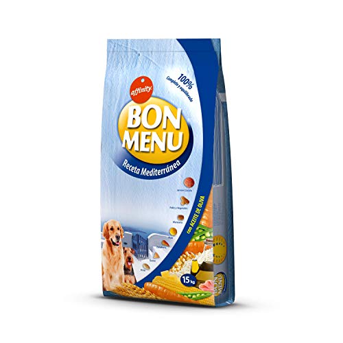 Bon Menu Pienso para Perros Receta Mediterránea - 15 kg