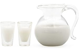 Odoria 1/12 Brocca Miniatura per Latte Accessori Casa Bambole