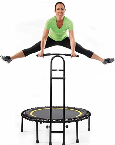 Fitnesstrampolin mit Haltegriff „Cacau“ JOKA FIT Trampolin jumping fitness mit großem Spassfaktor, Minitrampolin mit Gummiseilfederung JOKA FIT - 6