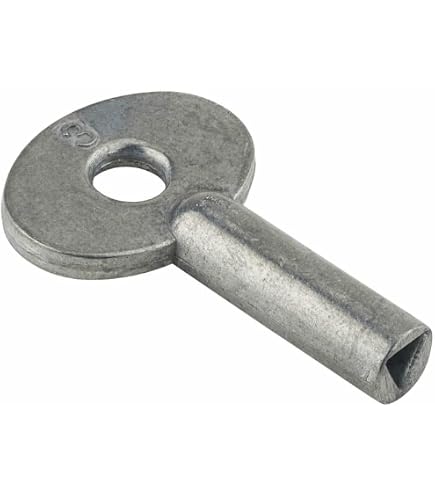Clé Triangulaire 4 Voies 5 Tailles - Outil Universel Pour Compteurs Gaz Eau Électricité