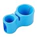 Produktbild Forepin® Doppel Heads Spiralschneider Gemüse Spiral Slicer Spiralizer Cutter Chopper Shred Twister Utensil mit Schleifstein - Blau