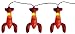 Produktbild Best Season 476-15 LED-Party-Kette"Lobster", 8-teilig, Material Kunststoff, 8 warm weiß LED, orangefarbe Hummer, Kabel schwarz, outdoor, Vierfarb-Karton