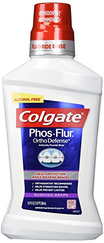 Colgate Phos-Flur Anti-Cavity Fluoride Rinse, Gushing Grape, 16.9 Fluid Ounce RS.2664 (69.00% Off) - Amazon