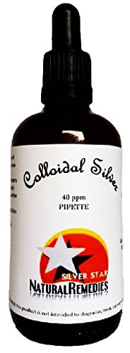 40 PPM COLLOIDAL SILVER PIPETTE 100 ML (FREE 1st CLASS P&P)