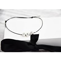 Armband - silber - & - Initialen