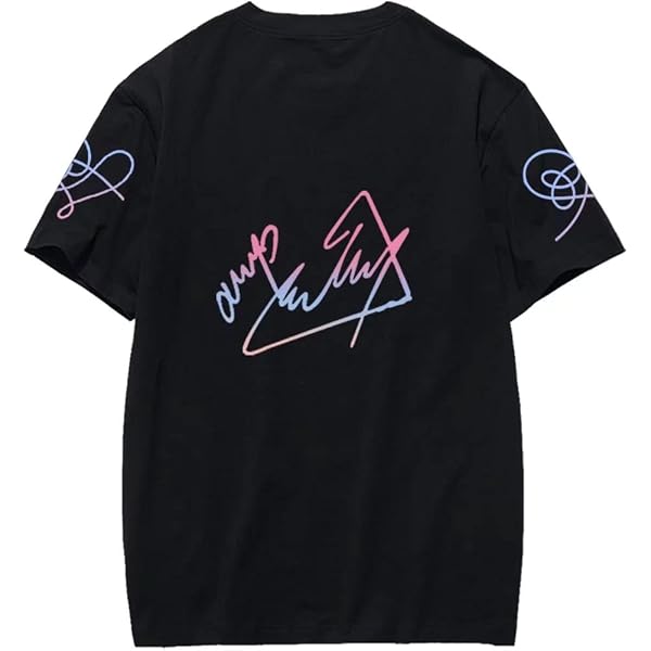 BT21 Official BTS T-Shirt - Koya Shooky Mang Chimmy K-Pop Unisex Tee, Size XL White - View #8