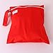 Waterproof Zipper Bag Washable Reusable Baby Cloth Diaper Bag (Red)