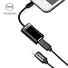 Produktbild Mcdodo® Doppel Adapter Lightning, [ca-4351] [unterstützt die Belastung und L Audio] Adapter für iPhone X, iPhone 8/7, iPhone 8PLUS/7 Plus [Black] – Schwarz
