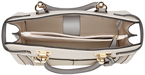 New Look Women's Multi Gusset Tote Beige (Oatmeal)