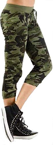 Rooliums® (Brand Factory Outlet Capri Pant Army Style, Army Joggers for Women, Army Track Lower for Sports Gym Athletic Training Workout - Green Camouflage Print - Free Size RS.325 (73.00% Off) - Amazon Rooliums® (Brand Factory Outlet Capri Pant Army Style, Army Joggers for Women, Army Track Lower for Sports Gym Athletic Training Workout - Green Camouflage Print - Free Size RS.325 (73.00% Off) - Amazon