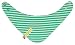 loud + proud Unisex Baby Neckerchief -  Green - One Size