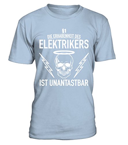 Preisvergleich Produktbild teezily Eektriker Shirt / Beruf / Handwerk / Arbeitskleidung / Geschenk / Baustelle / AR